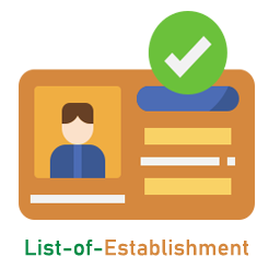 List of Establishment